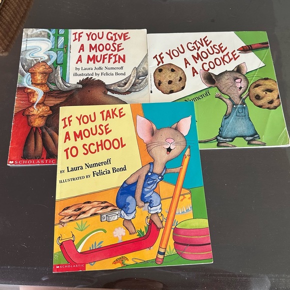Scholastic Other - If You Give a Mouse/Moose Book Bundle
